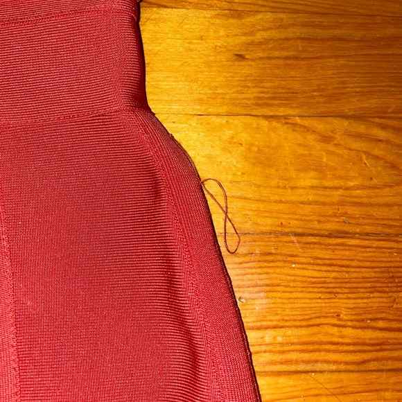 Bodycon Dress in RUST - Picture 6 of 12